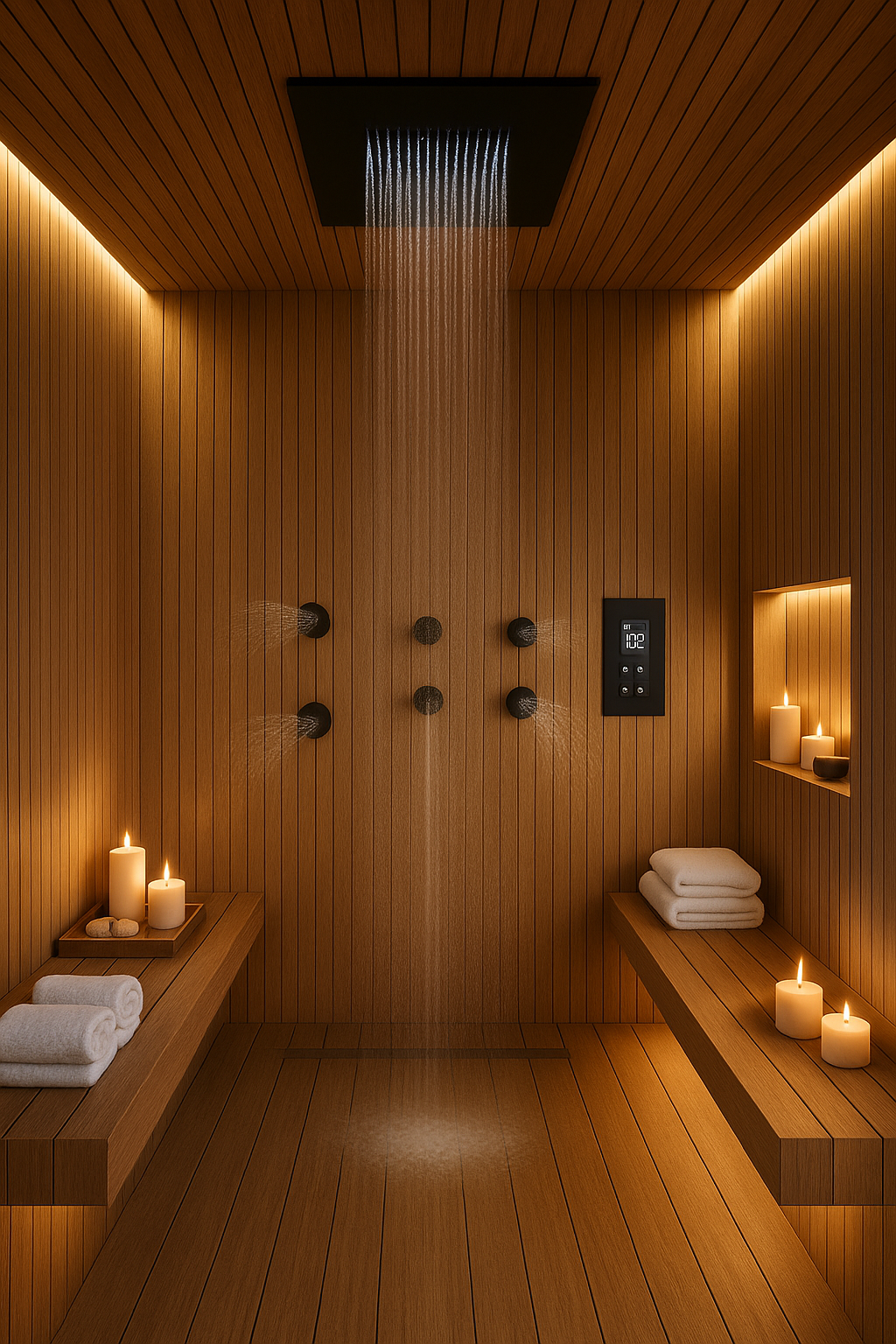 Fontana AquaSerene and HydroZen luxury shower concept